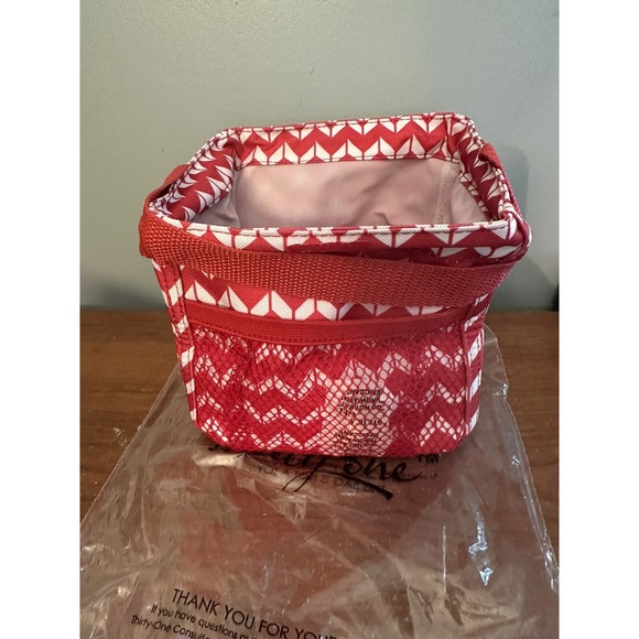 thirty-one Other - Thirty One Little Carry All Caddy Chevron Dash New‎
